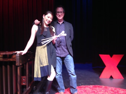 Eriko Daimo, 大茂絵里子, Ron Samuels, Marimba one, TEDx