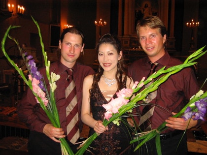 Eriko Daimo, Johan Bridger, Patrick Raab, 大茂絵里子,